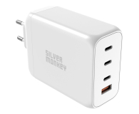 SILVER MONKEY Ładowarka sieciowa GaN 200W USB-C PD + USB 3.0 QC W SMA154 - 1097688 - zdjęcie 2